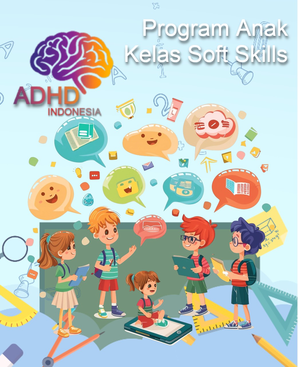 Program ADHD Indonesia Kabupaten Melawi Kelas Soft Skills Anak ADHD