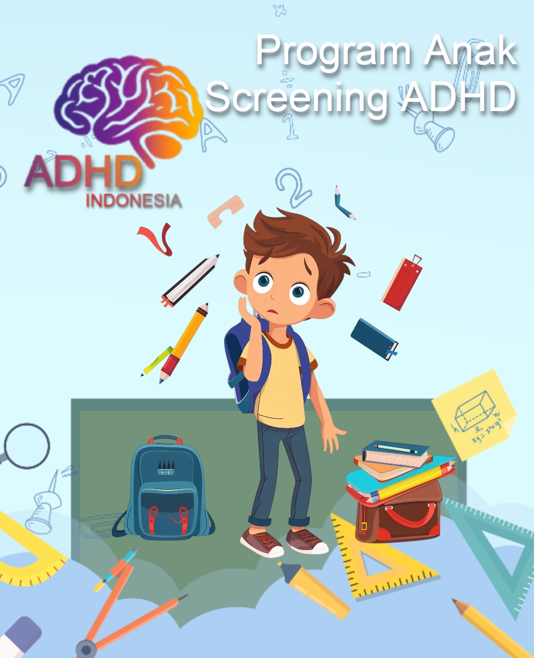Program ADHD Indonesia Kabupaten Melawi Screening ADHD Non-Diagnostik